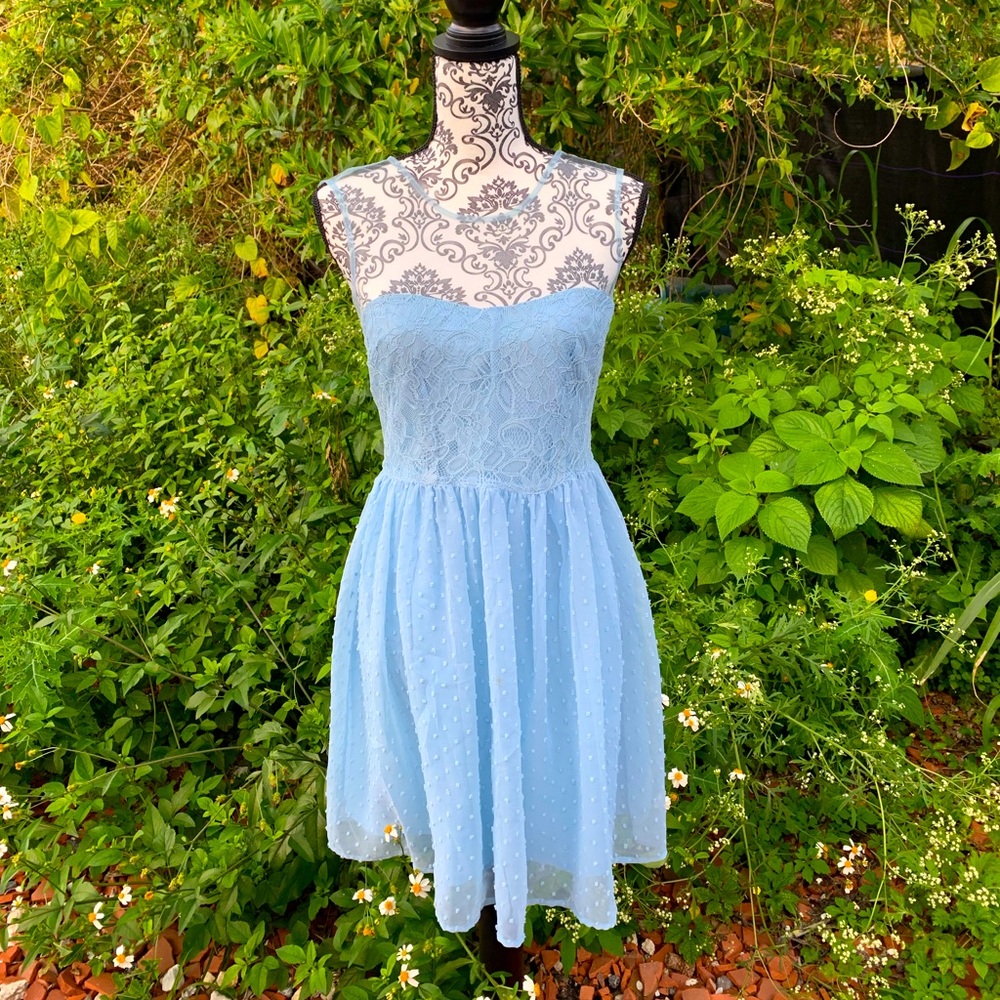 Rodarte Blue Tulle Dress